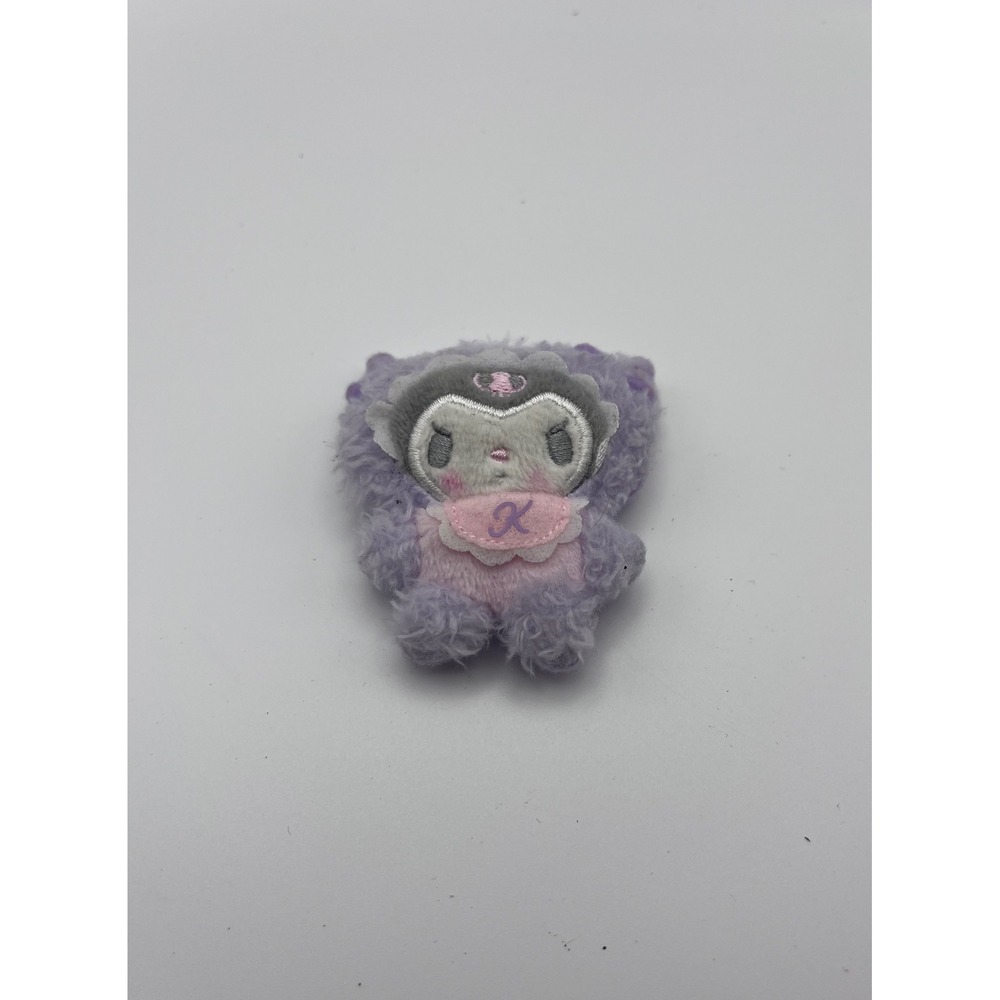 Sanrio Kuromi Plush Patch Small Purple Character Applique DIY Craft Decor